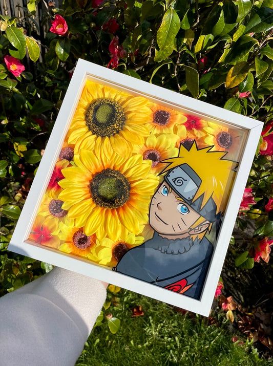 Naruto Sunflower Painting 2