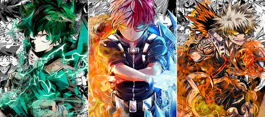 My Hero Academia 2 3D Lenticular Poster